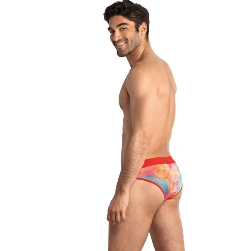slip homme sexy lycra imprimé bananes confort coupe parfaite bande élastique large maintien doux extensible durable