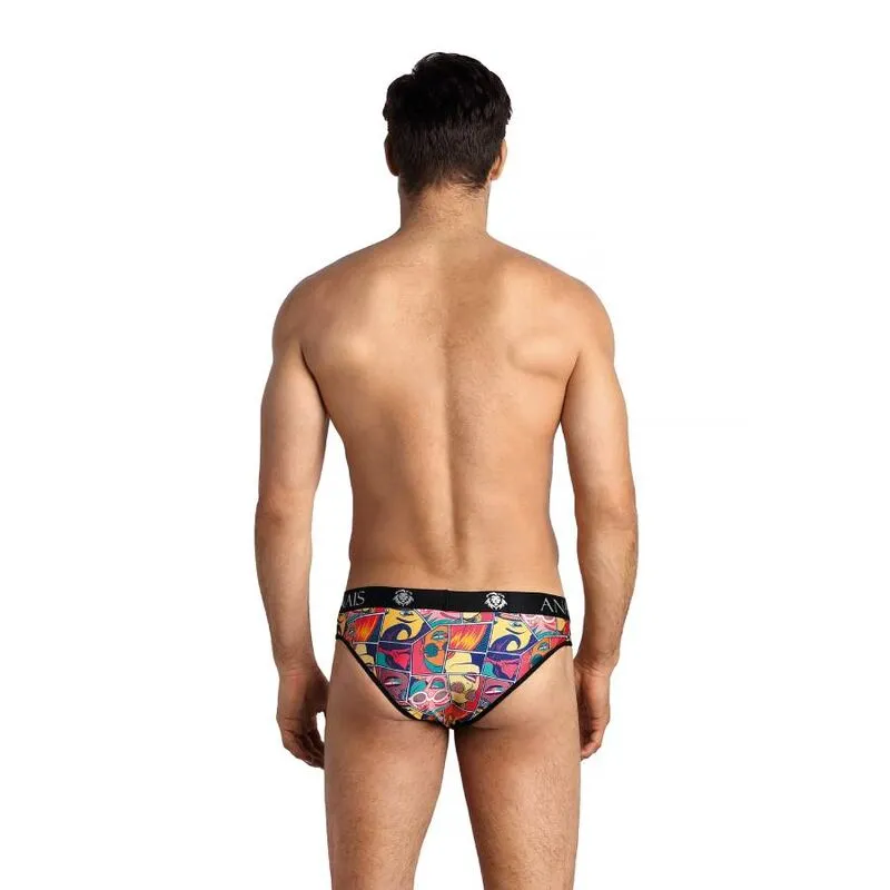 slip sexy homme masculin bande dessinée modal doux confortable maintien large ceinture élastique durable élasthanne polyamide européen ajustable