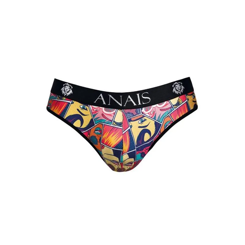 slip sexy homme masculin bande dessinée modal doux confortable maintien large ceinture élastique durable élasthanne polyamide européen ajustable
