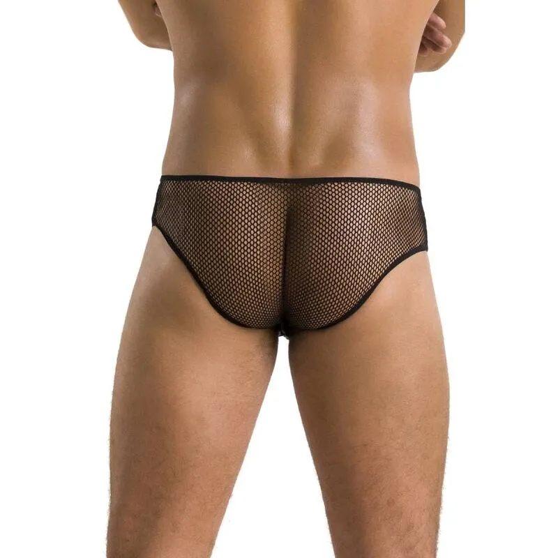slip homme noir polyuréthane polyester certifié OekoTex fabrication européenne confort ajusté léger respirant durable élégant moderne
