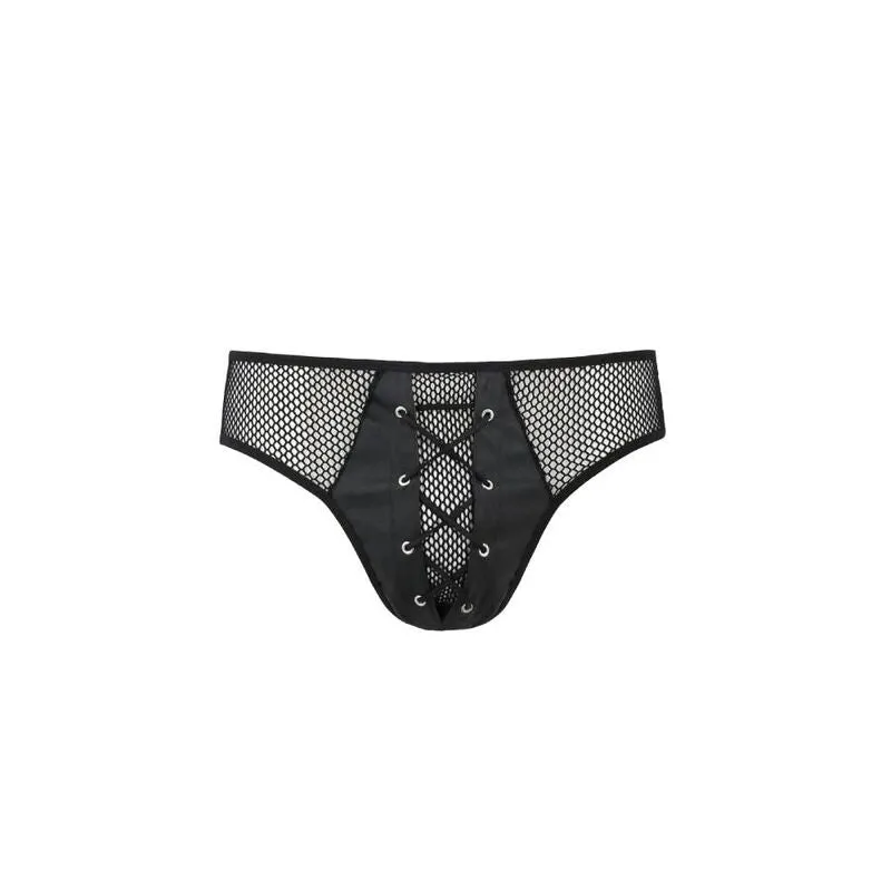 slip homme noir polyuréthane polyester certifié OekoTex fabrication européenne confort ajusté léger respirant durable élégant moderne