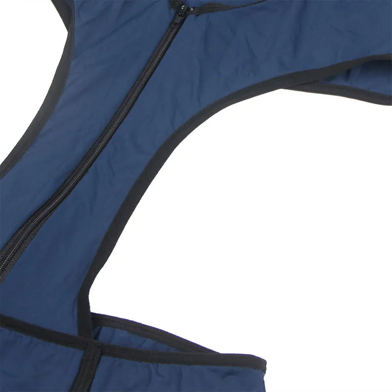 costume policier sexy femme bleu polyester élasthanne moulant cintré extensible confortable séduisant glamour badge officiel résistant élégant soirée taille SM