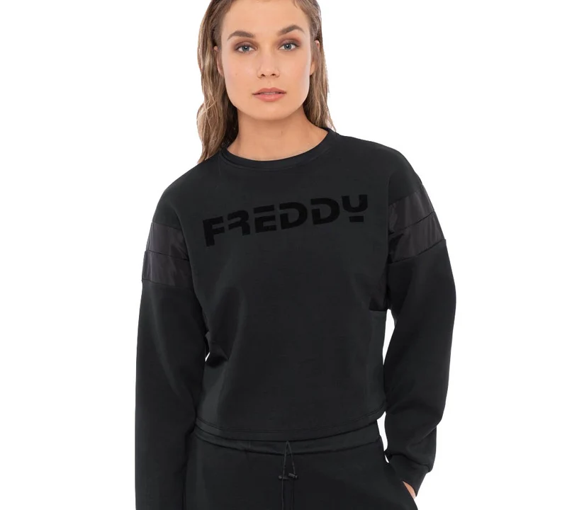 Felpa Donna Tech Cropped D.I.W.O.