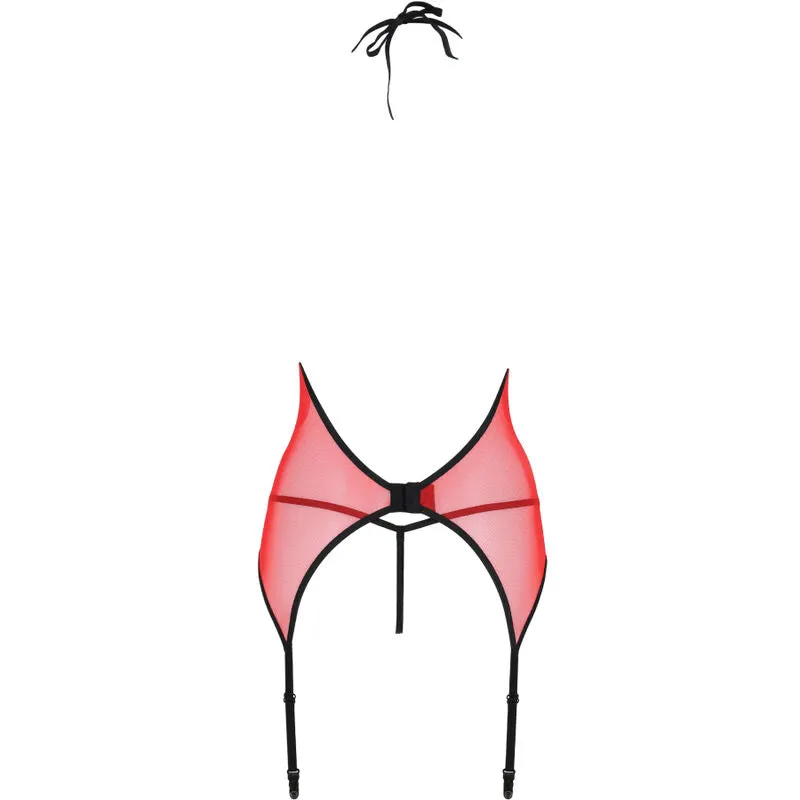 corset rouge dentelle tulle femme moderne luxe sensuelle séduisante raffiné moulant maintien galbant confortable hypoallergénique résistant lavable fabriqué européen