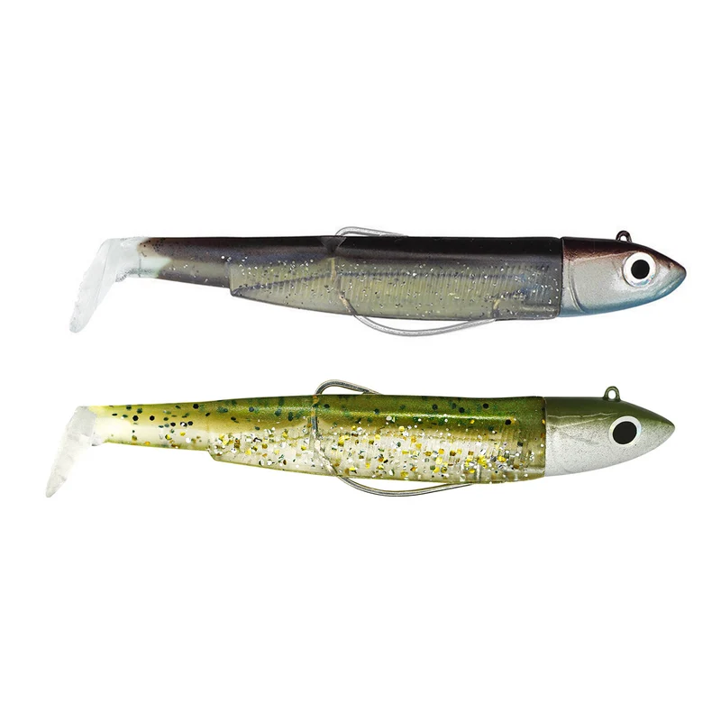 Double Combo Off Shore 10g Black Minnow 90