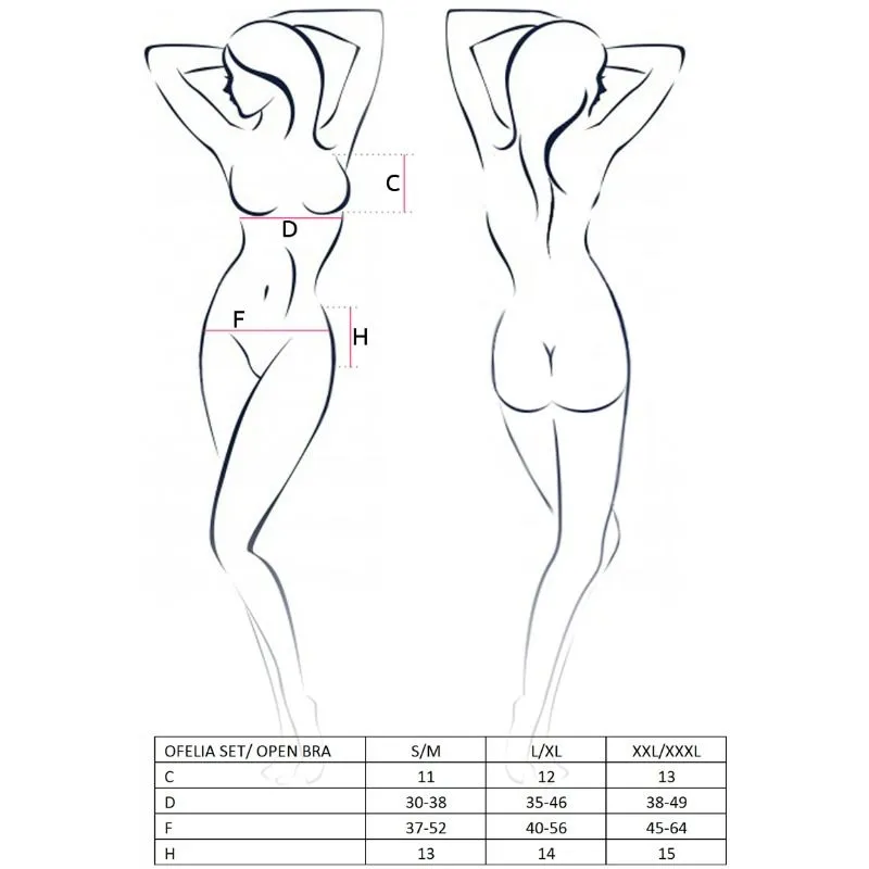 passion ensemble lingerie sexy blanc soutien gorge string porte jarretelles taille S M européen polyester élasthanne extensible confort élégance