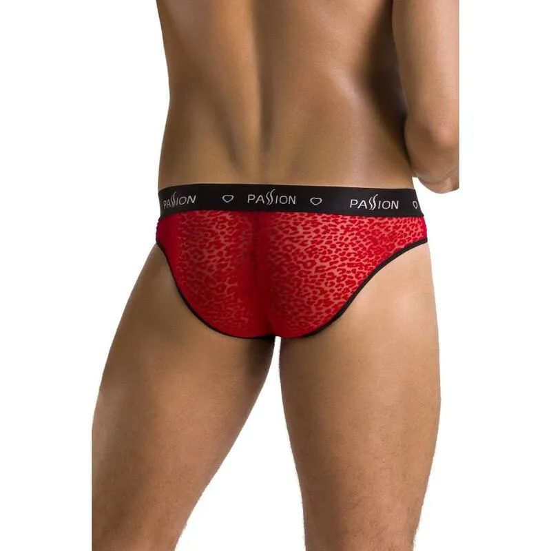 PASSION slip rouge lingerie européenne qualité OekoTex certifiée confortable innovant élasticité ajustement douceur durable respirant polyester élasthanne