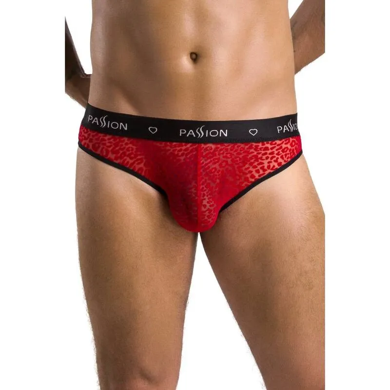 PASSION slip rouge lingerie européenne qualité OekoTex certifiée confortable innovant élasticité ajustement douceur durable respirant polyester élasthanne