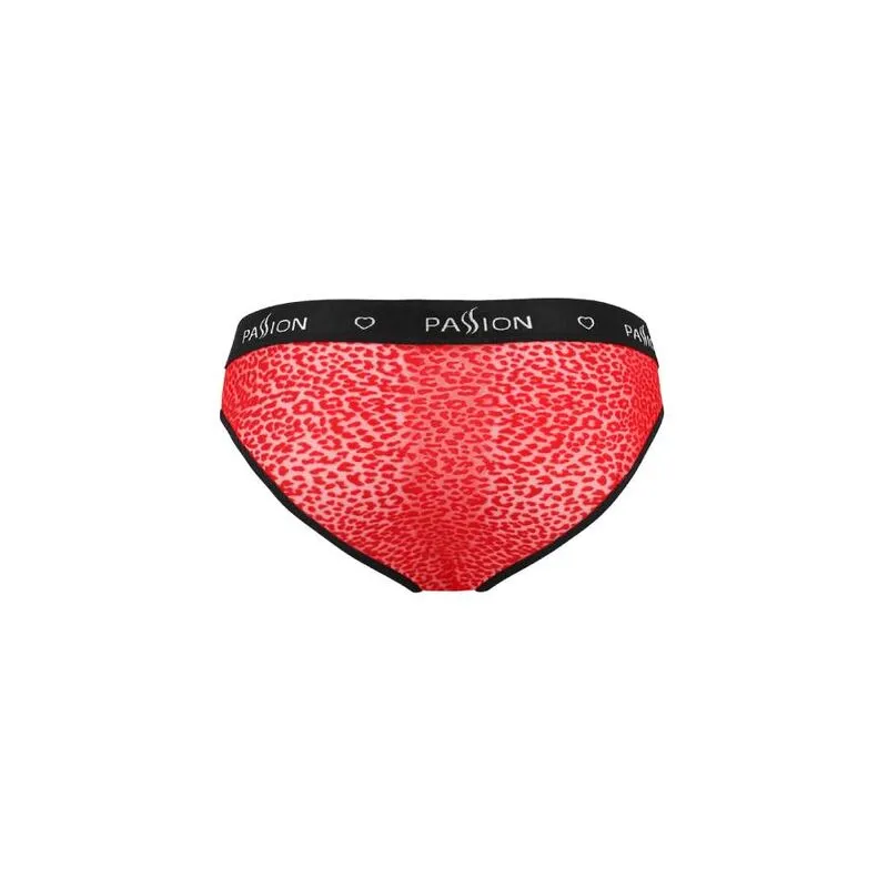 PASSION slip rouge lingerie européenne qualité OekoTex certifiée confortable innovant élasticité ajustement douceur durable respirant polyester élasthanne