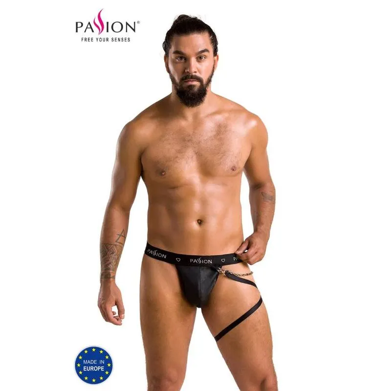 string noir sensuel élégant raffiné confortable stretch polyuréthane polyester certifié OekoTex fabriqué Pologne tailles SM LXL durable doux maintien