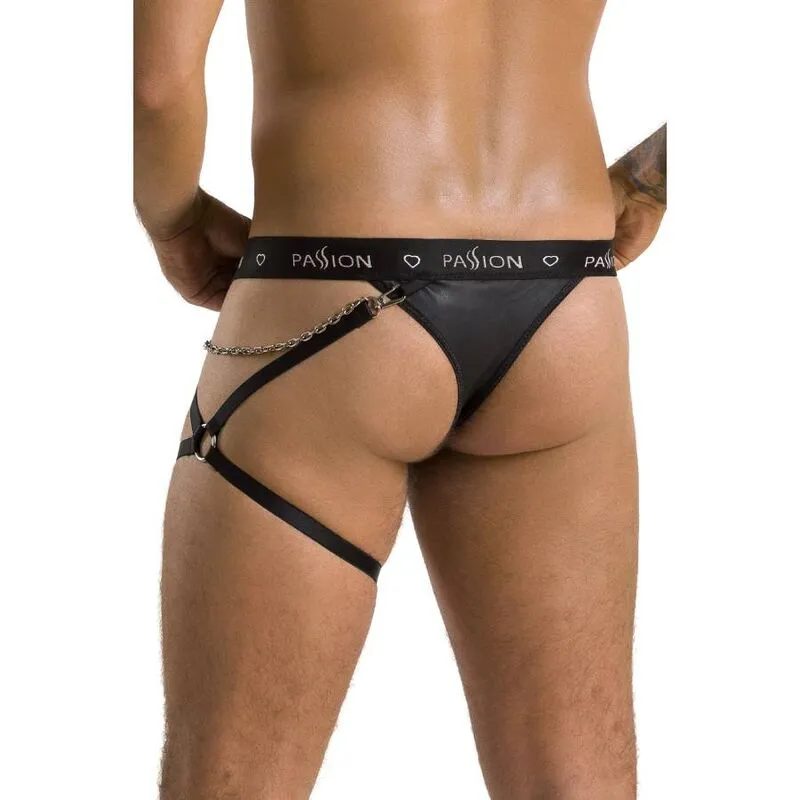string noir sensuel élégant raffiné confortable stretch polyuréthane polyester certifié OekoTex fabriqué Pologne tailles SM LXL durable doux maintien