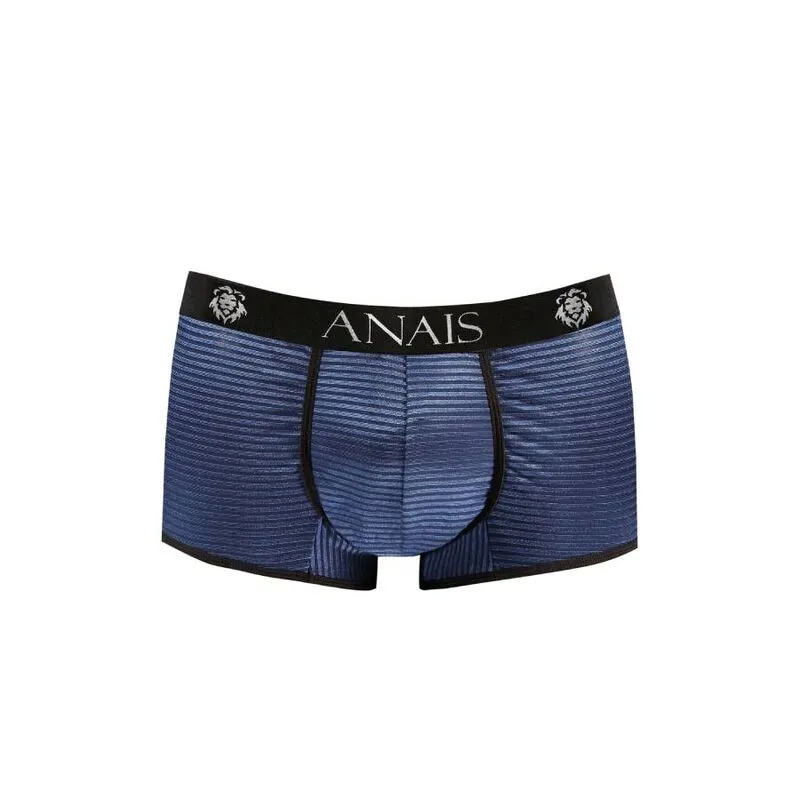 boxer homme rayures satinées bleu marine ajustement parfait coupe sportive jambes longues tissu extensible doux respirant