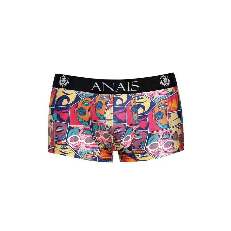 Boxer homme sport modal doux imprimé bande dessinée sexy coupe sportive jambes longues maintien extensible européenne qualité durabilité