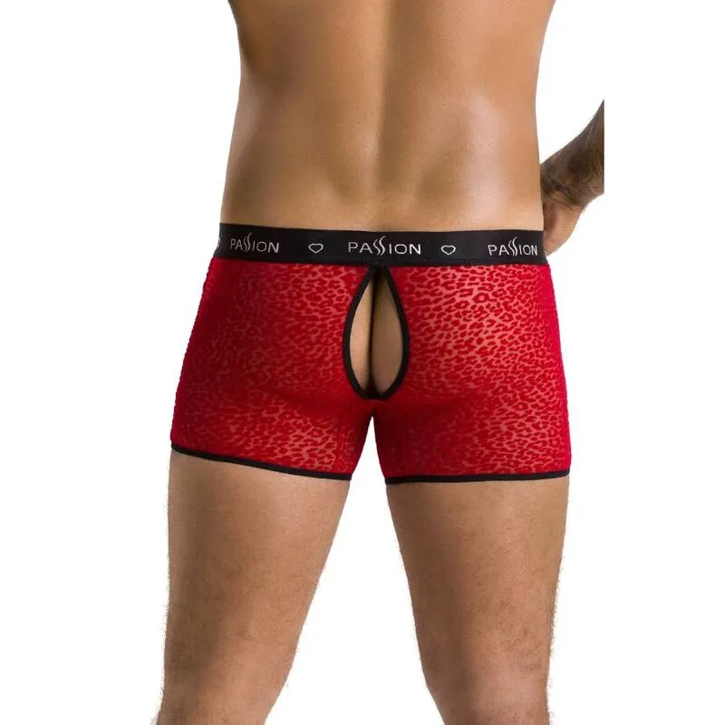 Passion lingerie short Parker rouge moderne confortable élégant féminin ajusté doux extensible respirant durable certifié oekotex fabrication européenne tailles S