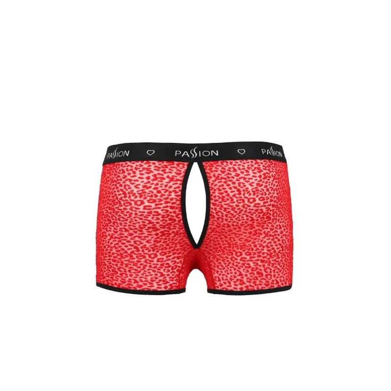 Passion lingerie short Parker rouge moderne confortable élégant féminin ajusté doux extensible respirant durable certifié oekotex fabrication européenne tailles S