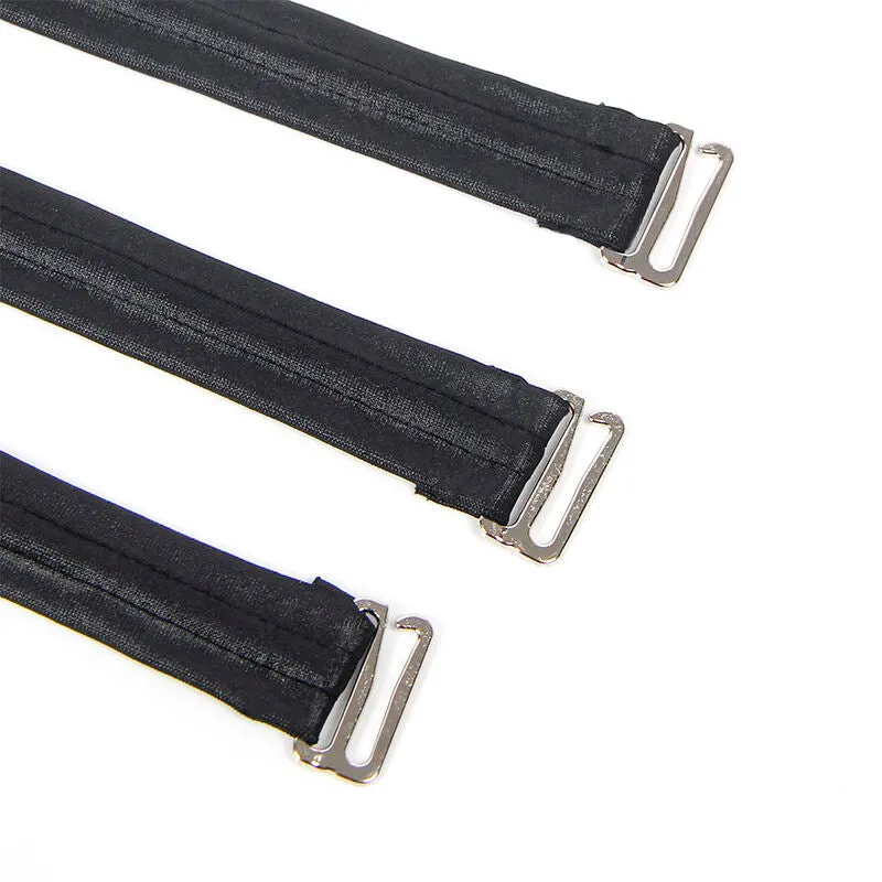 justaucorps bondage cuir noir grande taille sexy luxe confortable maintien ajustable finitions impeccables boucles métalliques doublure respirante couture sculptante silhouette