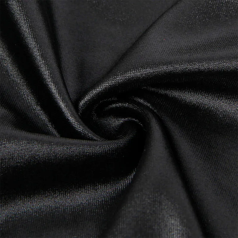 justaucorps bondage cuir noir grande taille sexy luxe confortable maintien ajustable finitions impeccables boucles métalliques doublure respirante couture sculptante silhouette