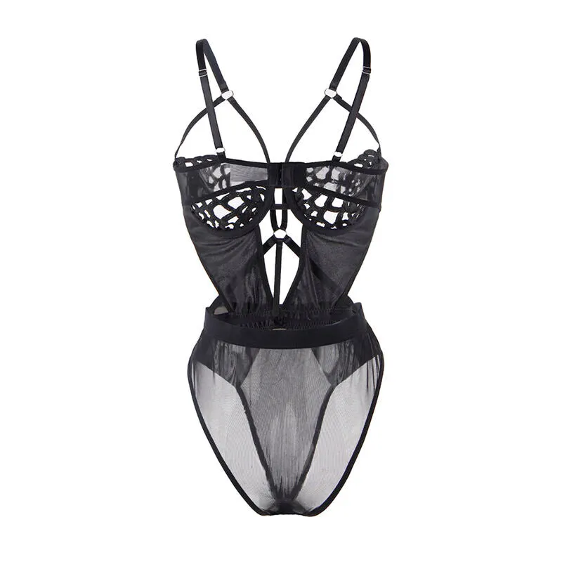 body dentelle noire sublime sexy femme moderne élégante confort maximisé extensible douceur durable ajustement flatteur maintien sensuel romantique