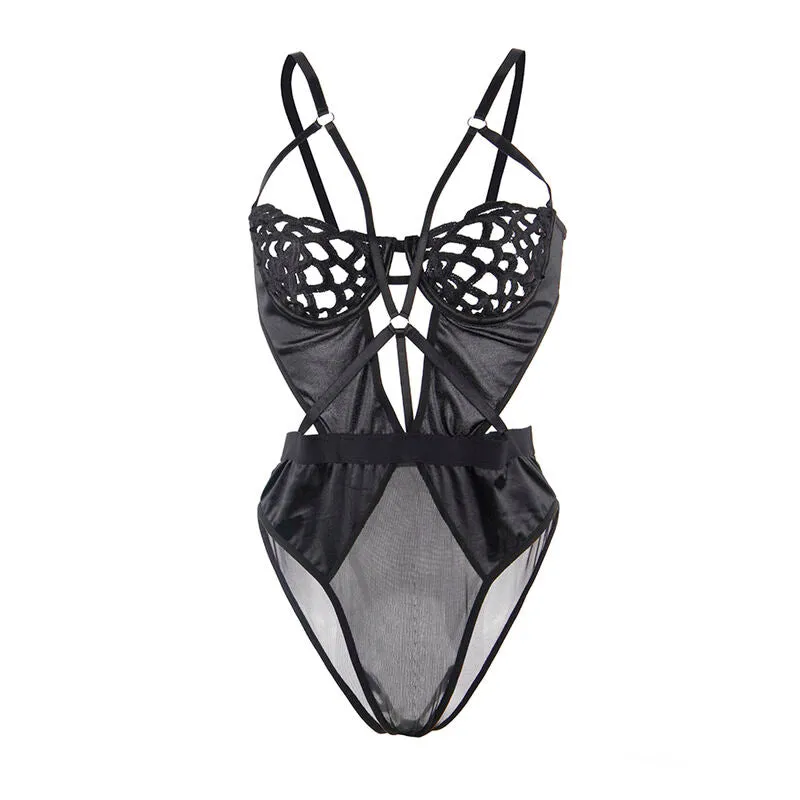 body dentelle noire sublime sexy femme moderne élégante confort maximisé extensible douceur durable ajustement flatteur maintien sensuel romantique