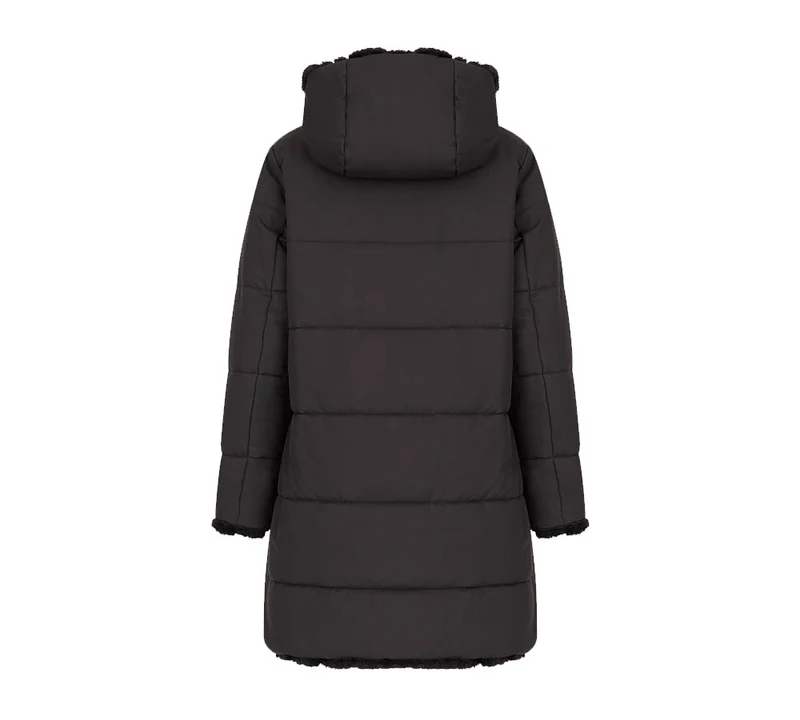 Giaccone Donna Montain Eco Fur JKT Hooded Reverse