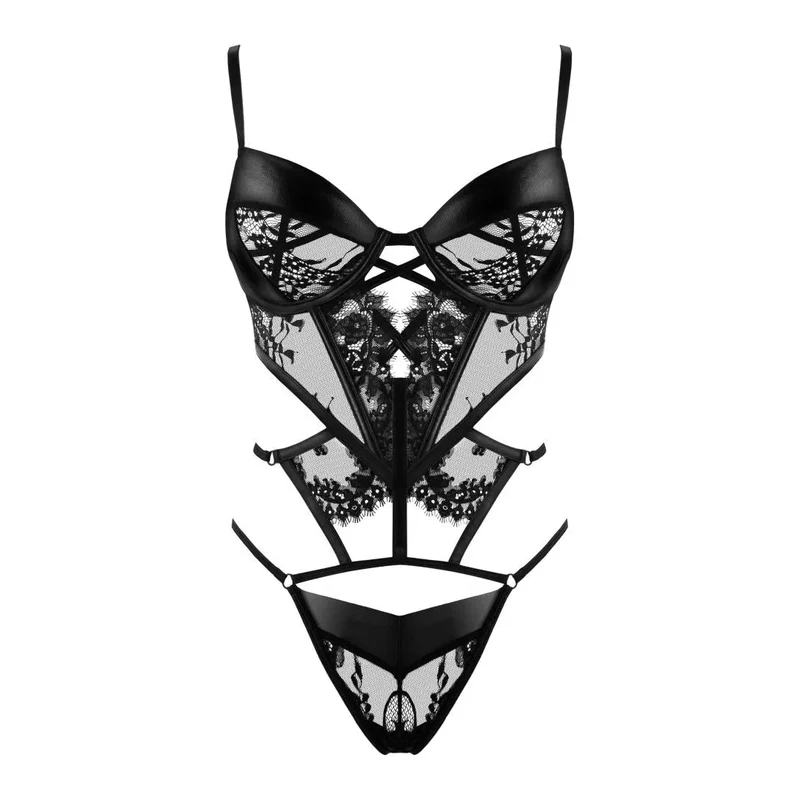 body Leonela noir polyester élasthanne élastique extensible confortable moulant sculptant flatteur élégant polyvalent quotidien soirée tailles S M L XL