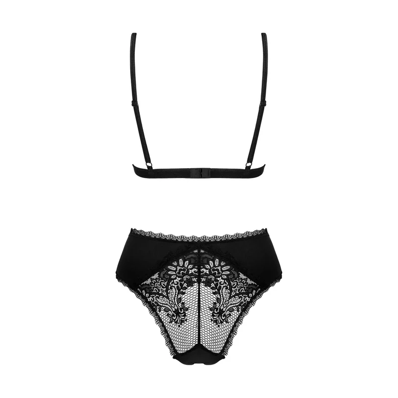 teddy noir sexy ajustable dentelle résille transparent brillant pendentif élégant sensuel audacieux moulant extensible polyamide élasthanne bretelles fermeture multipoints