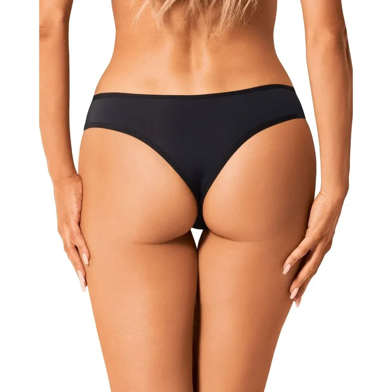 culotte noire Bella Rou tulle fleuri brodée bijou élégante confortable raffinée séduisante soyeuse durable ajustée féminine