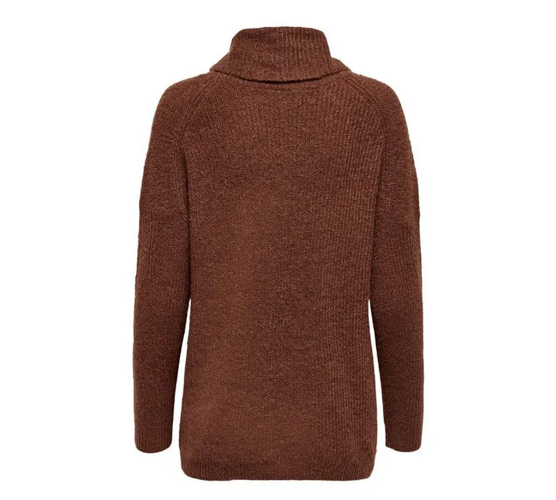 Maglione Donna Pullover Mirna High Neck Knitted