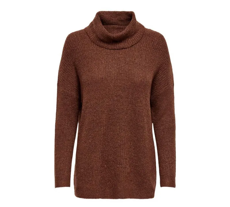 Maglione Donna Pullover Mirna High Neck Knitted