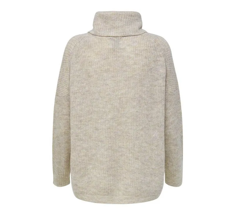 Maglione Donna Pullover Mirna High Neck Knitted