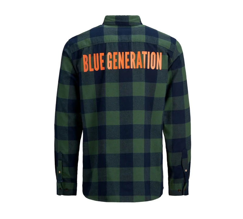Camicia Uomo Jorjan Jane Check Long Sleeve