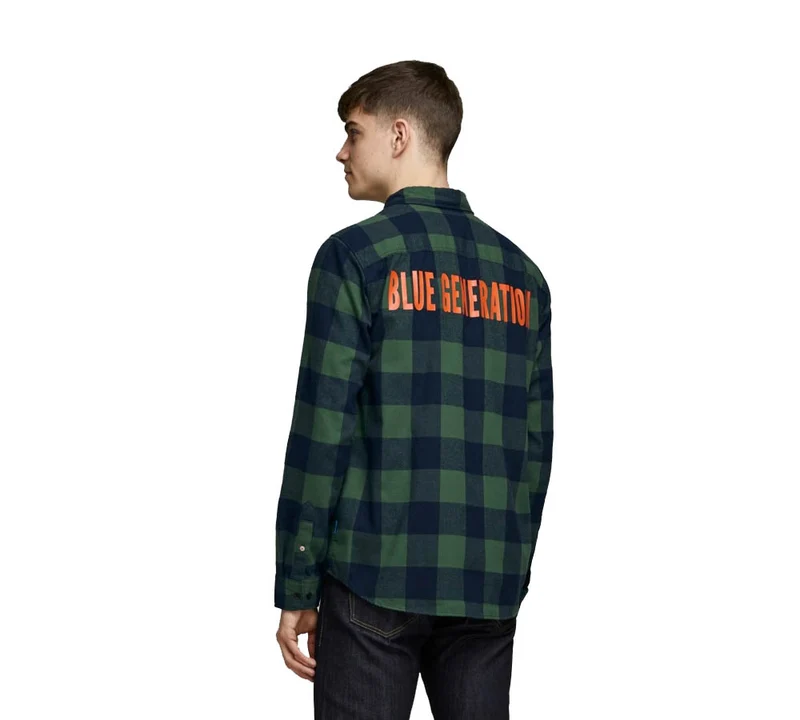 Camicia Uomo Jorjan Jane Check Long Sleeve