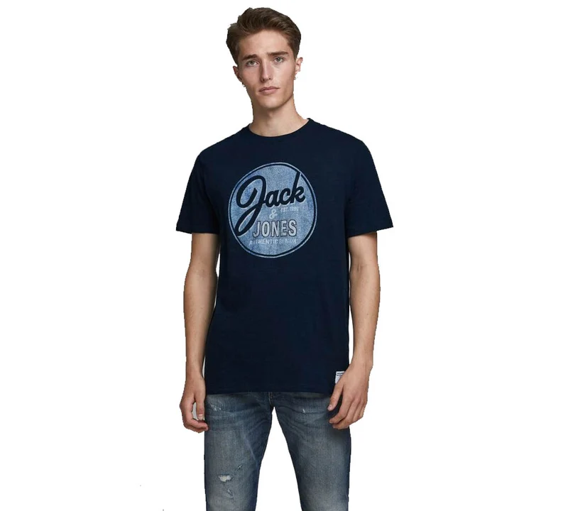 T-Shirt Uomo Jones Slub Tee Cotton Bio