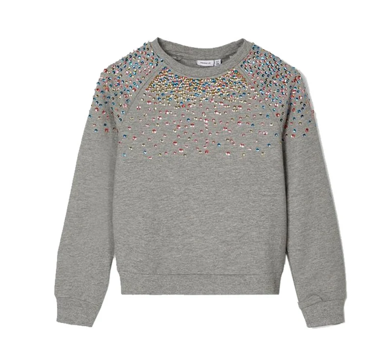 Felpa Girl Naimma Sweat Paillettes