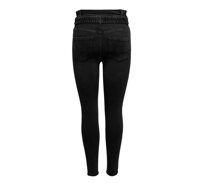 Jeans Donna Hush Life Mid Ankle Paperbag Skinny