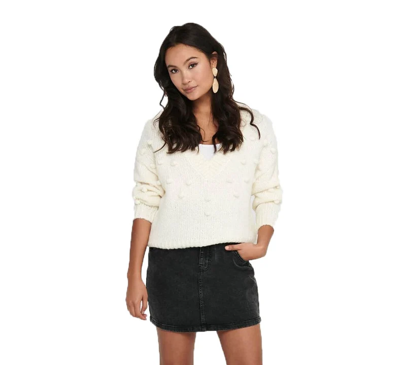 Maglione Donna Pullover Mary Detailed Knitted