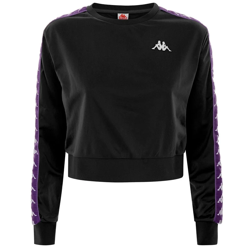 Felpa Donna Banda Ahmis Cropped