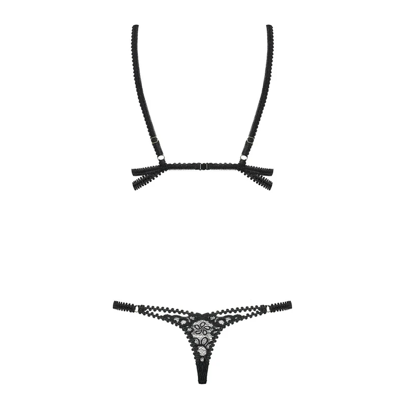 body sensuel dentelle noire élastiques ajustables sexy confortable sublimant silhouette bretelles réglables fixation dos détails brillants extensible élasthanne polyamide