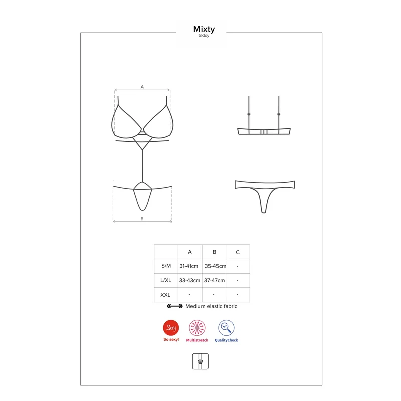 body sensuel dentelle noire élastiques ajustables sexy confortable sublimant silhouette bretelles réglables fixation dos détails brillants extensible élasthanne polyamide