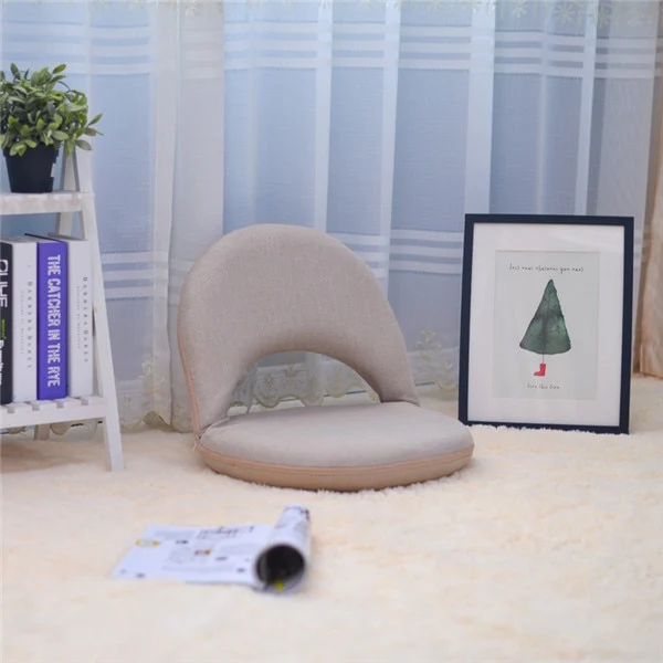 Padded Meditation Chair with Adjustable Backrest (Japanese style)