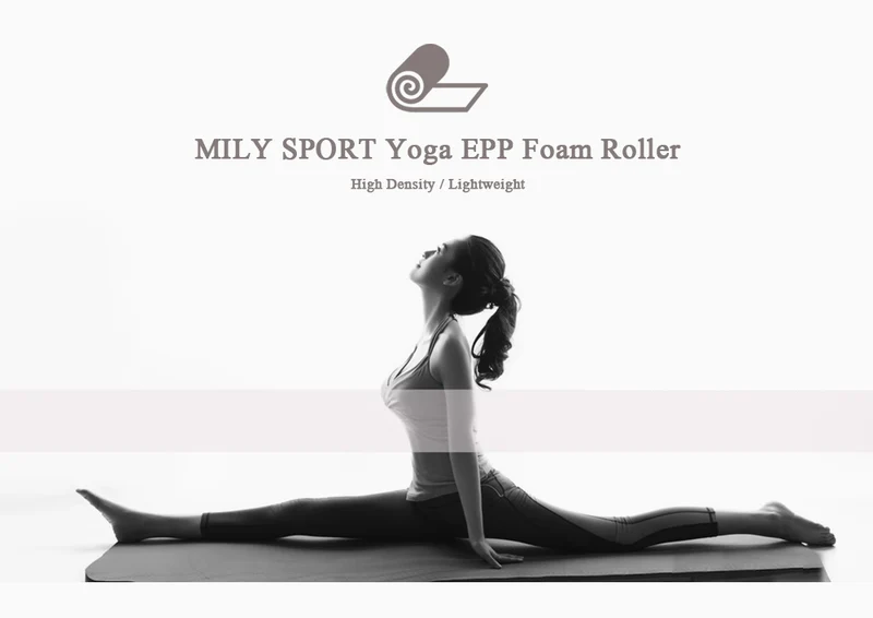 EPP Hollow Foam Roller 32x14cm Yoga / Massage / Pilates / Physiotherapy