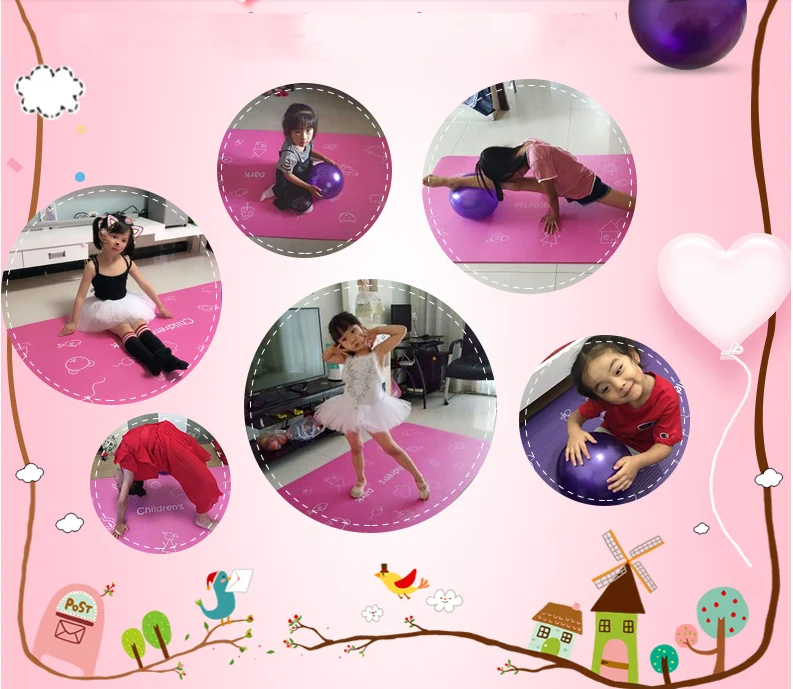 Kids Favorite Yoga Mat- 10mm Non-slip surface!