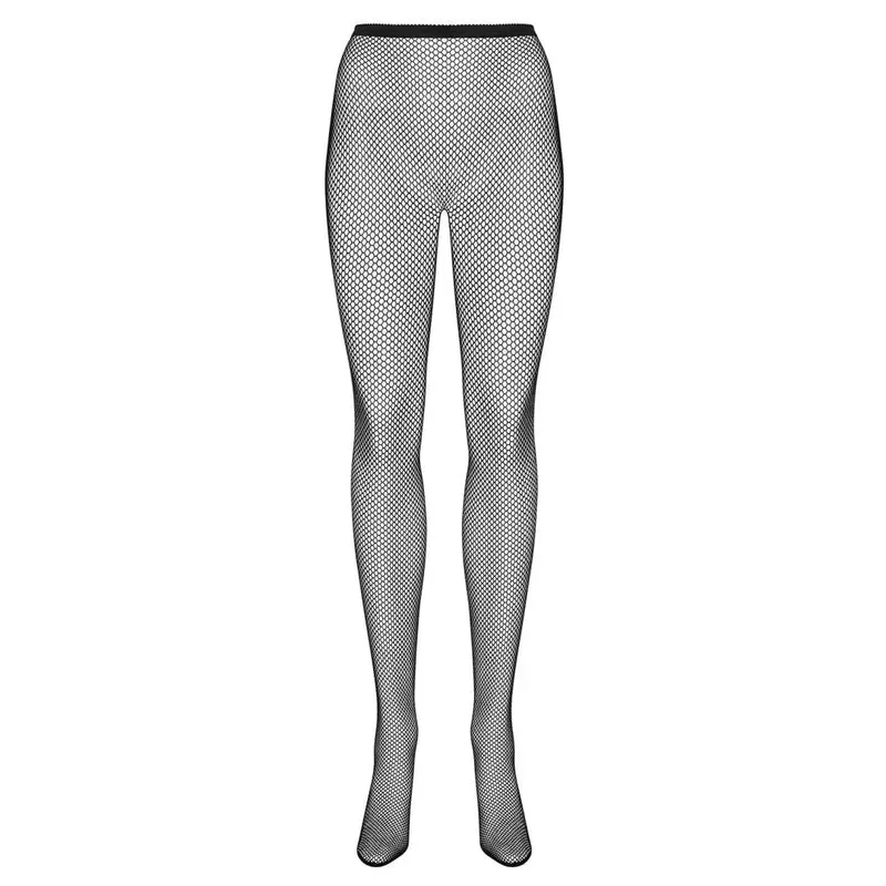 collants résille noirs laçage arrière ouverture fesses sexy durable extensible élastique confortable sculptant séduction glamour soirée ajustement