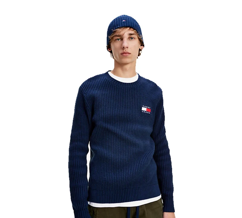 Pullover Uomo TJM Tommy Badge Sweater