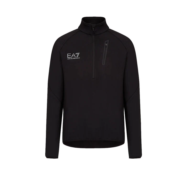 Felpa Sci Uomo Stretch Half Zip