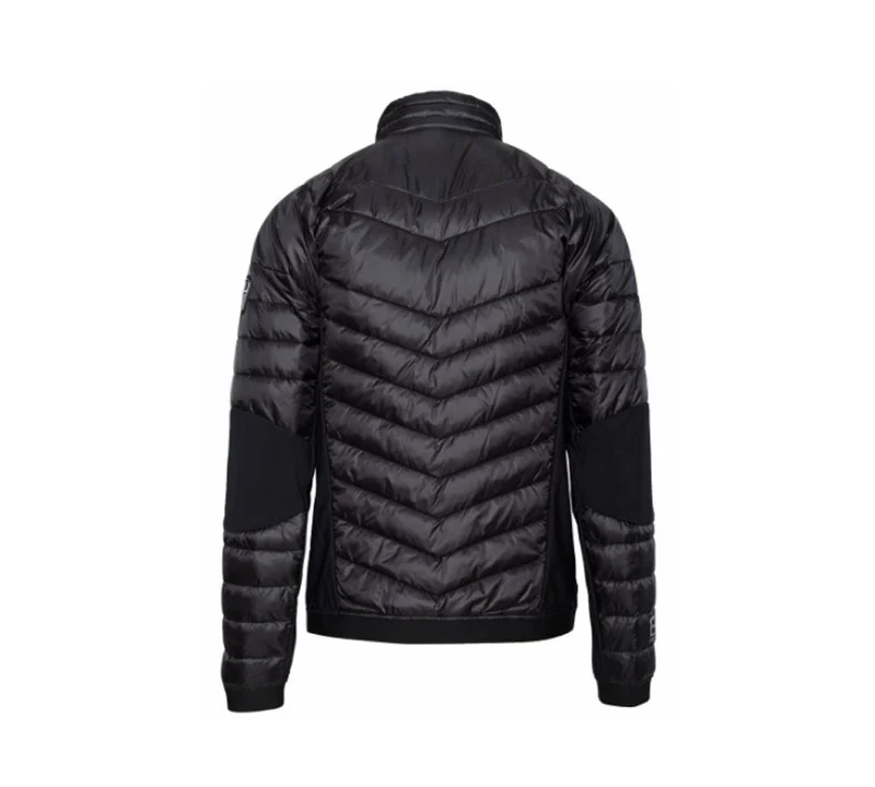Giacca Uomo Trapuntata Logo High Neck Full Zip