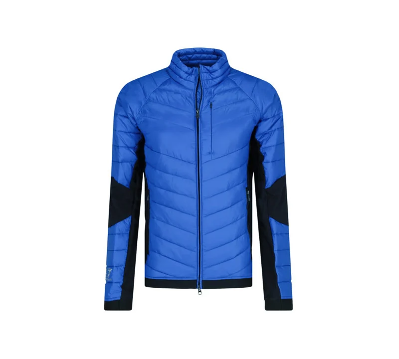 Giacca Uomo Trapuntata Logo High Neck Full Zip