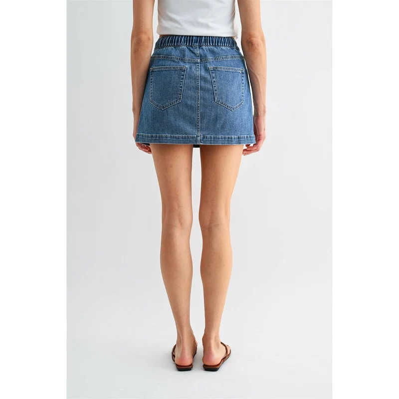 The Easy Does It Denim Skirt