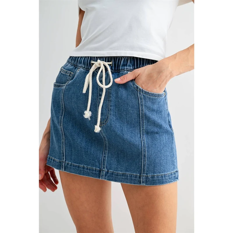 The Easy Does It Denim Skirt