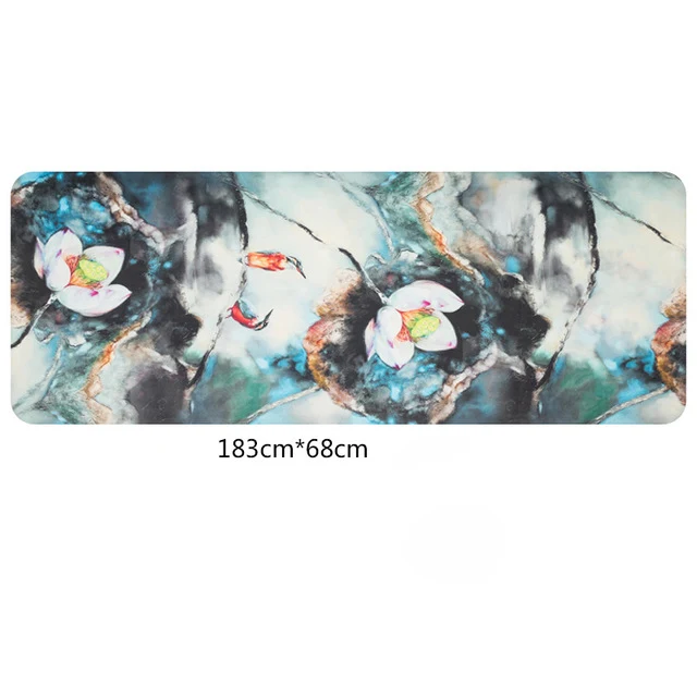 Travel Yoga Mat! 1.5mm Ultra-thin, Eco-Friendly, Natural Rubber. Beautiful Designs!
